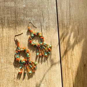 Native Cora Artisan Earring Set
